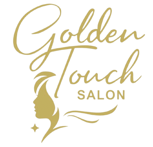 شعار صالون اللمسة الذهبية — Golden Touch Salon